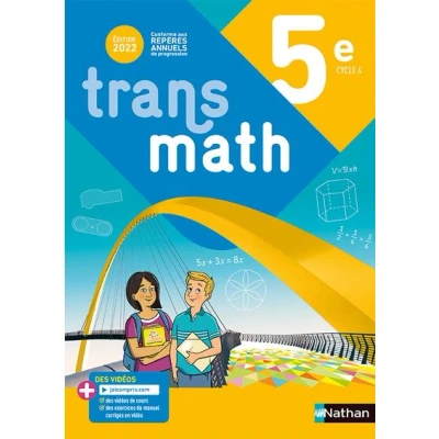 Image de Transmath 5e Manuel 2022