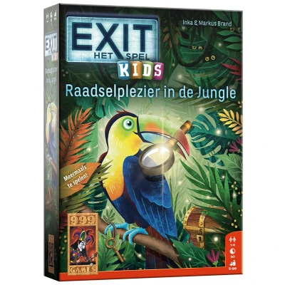 Afbeelding van Exit: Kids Raadselplezier in de Jungle (NL)