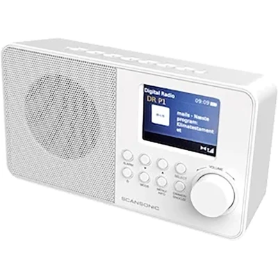 Afbeelding van Scansonic DA220 FM/DAB+ Radio Wit