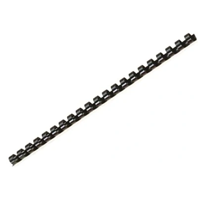 Afbeelding van Genie Spiraalbandruggen 8mm Zwart 25 stuks., Accessoires voor bindmachines,