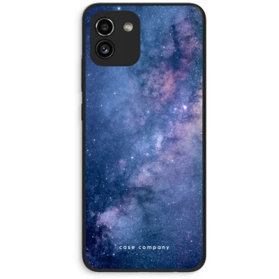 Afbeelding van Case Company® hoesje geschikt voor Samsung Galaxy A03 Nebula Soft Cover Telefoonhoesje Bescherming aan alle Kanten en Schermrand