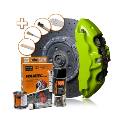 Afbeelding van FOLIATEC 2177 Remklauwlak spuitbus 400, 125, 50 Groen