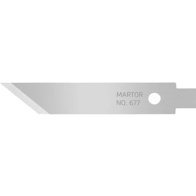 Afbeelding van Martor 677.50 Reservemesjes grafisch mes 677 10 stuk(s)