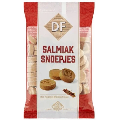 Afbeelding van DF Salmiak Snoepjes 12x200g