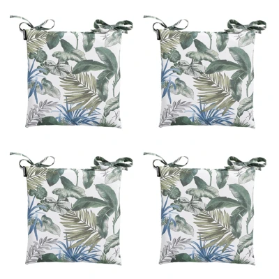 Afbeelding van Madison Toscane Zitkussen Outdoor Bliss Blue 46x46 Blauw 4 Stuks