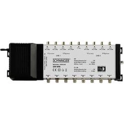 Afbeelding van Schwaiger SEW4098 satelliet multiswitch Ingangen (satelliet): 9 (8 / 1 terrestrisch) Aantal gebruikers: 8