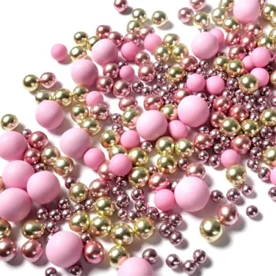 Afbeelding van Streuselheld Schokomix Rosa Streusel voor het decoreren en versieren van gebak alle kunst zoals torten koekjes snoep