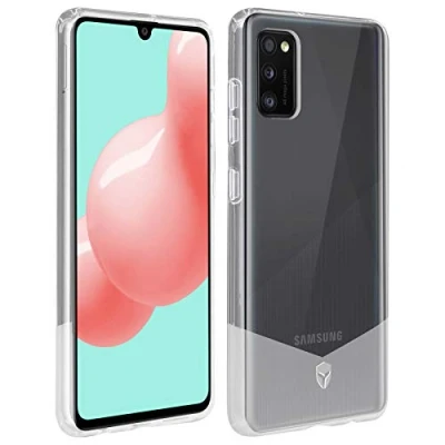Afbeelding van Force Case, Versterkte hoes Geschikt voor Samsung Galaxy A41 PURE, Transparant