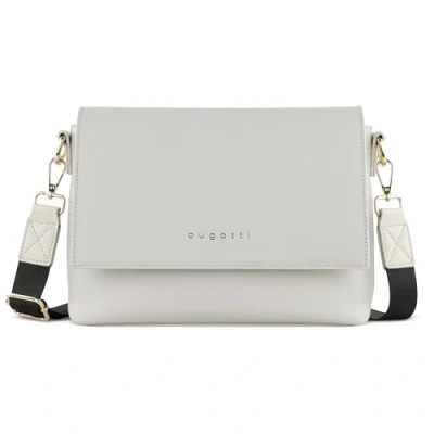 Afbeelding van bugatti Ella schoudertas voor dames, van kunstleer, Saffiano Beige