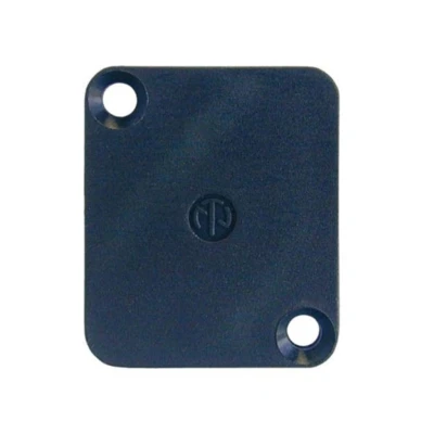 Afbeelding van NEUTRIK BLANK PLAATJE VOOR D CONNECTOR ZWART