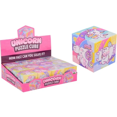 Afbeelding van Johntoy Eenhoorn Puzzel Kubus