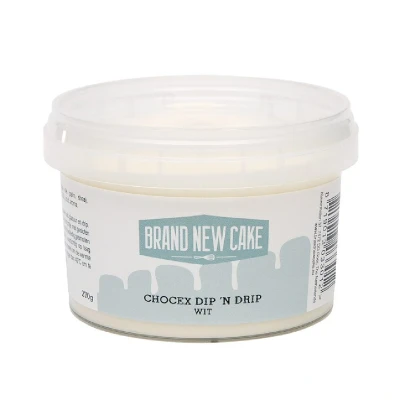 Afbeelding van BrandNewCake Chocex Dip &#039;n Drip Wit 270g