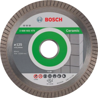 Afbeelding van Bosch Accessories 2608602479 Power Tools Diamanten doorslijpschijf Diameter 125 mm 1 stuk(s)