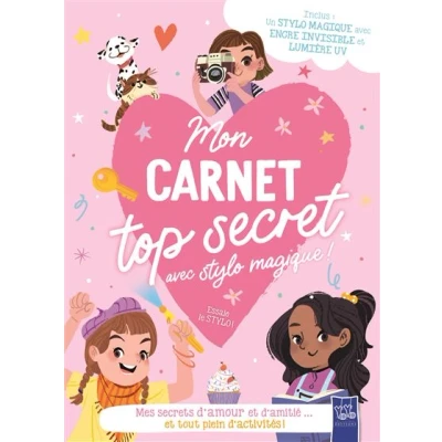 Image de Mon carnet top secret avec stylo magique !