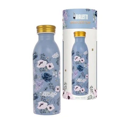 Image de Bialetti Bouteille isotherme Bridgerton, en acier inoxydable, double mur, 460 ml