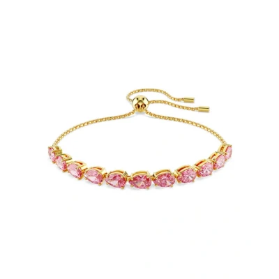 Afbeelding van Swarovski dames Matrix armband verguld M in de kleur Goud