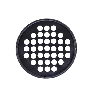 Image de CanDo Power Web Appareil de musculation des mains en tissu sans latex Noir Diamètre 17 cm