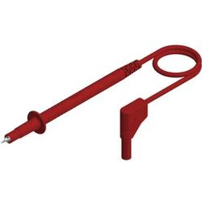 Afbeelding van SKS Hirschmann PL 2600 S W rt Veiligheidsmeetsnoer Banaanstekker 4 mm Testpunt 1.00 m Rood 1 stuk(s)
