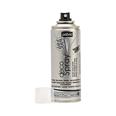 Afbeelding van PEBEO 94013 200 ml nagellak, transparant, mat, acryl, 16,5 x 5,2 cm