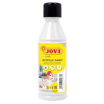 Afbeelding van Jovi Acrylverf Decor 250 Ml Junior Acryl Wit