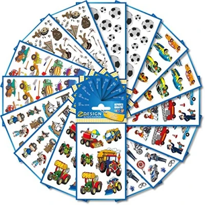 Afbeelding van Avery, Stickers, Stickerset 59991 voor jongens