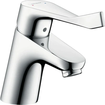 Afbeelding van Hansgrohe Focus 1 grps wastafelmengkraan 70 Care met verlengde greep