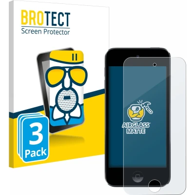 Afbeelding van BROTECT Screenprotector voor Apple iPod Touch (Gen.5/6/7) Folie Beschermfolie Beschermglas matte (3 Stuks)