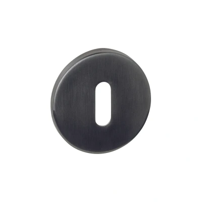 Afbeelding van Intersteel Sleutelrozetten verdekt ø52x6mm PVD antraciet