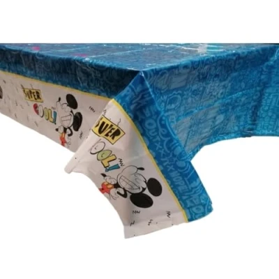 Afbeelding van ALMACENESADAN, 5160, Verjaardagsfeestpakket, tafelkleed 120 x 180 cm, licentie Toy Story (Mickey Mouse)