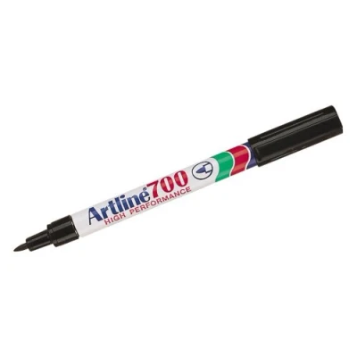 Afbeelding van Viltstift Artline 700 rond 0.7mm zwart