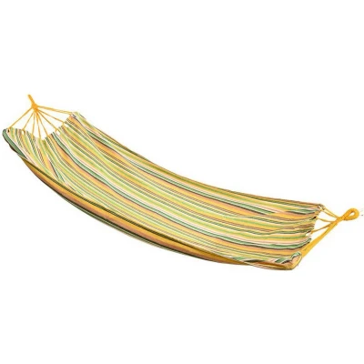 Afbeelding van Hangmat Polyester Katoen Gestreept (100 x 200 cm)
