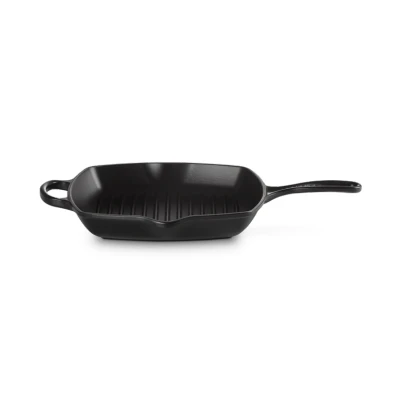 Afbeelding van Le Creuset Grillpan Vierkant Mat Zwart 26 cm