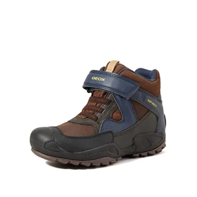 Afbeelding van Geox J New Savage Boy B A schoenen, bruin, 24 EU, Bruin