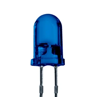 Afbeelding van Lumetheus LED Light Emitting Diodes 5mm Kleur Blauw Ultra Helder 5000 mcd 100 stuks 2 3V Pin LEDs Lamp Diode Solderen Diffuse Lens