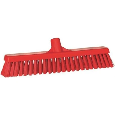 Image de VIKAN 31744 balai, 410 mm, polyester, doux/dur, rouge 3174/4