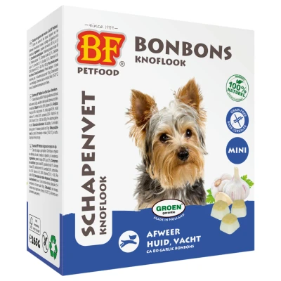 Afbeelding van Biofood Schapenvet Mini Bonbons Knoflook 80 ST