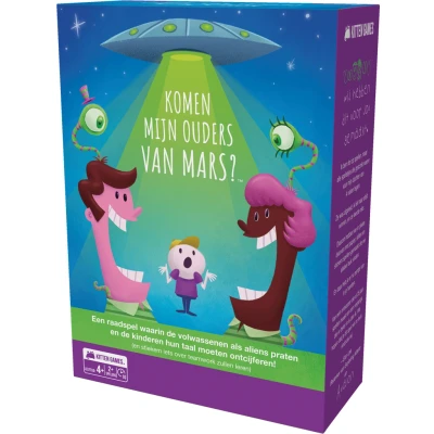 Afbeelding van Exploding Kittens Komen mijn ouders van Mars? Nederlandstalig Kaartspel
