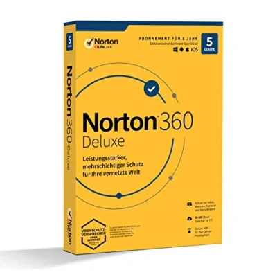 Afbeelding van Norton 360 Deluxe 50GB cloud, 5 apparaten 1 jaar