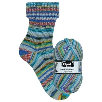 Afbeelding van Opal Nach Hundertwasser Edition 4050 944 (425 m) 4 laags duurzaam garen 1 x 100 g