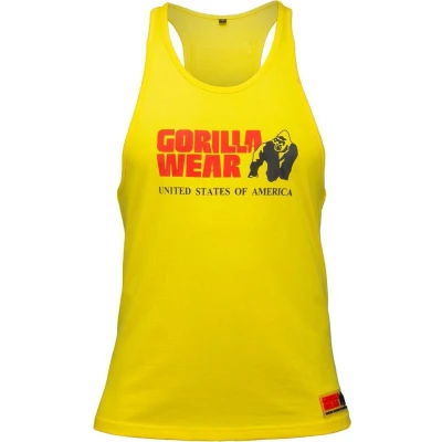 Afbeelding van Gorilla Wear Classic Top, Heren, Maat: XXL, Yellow