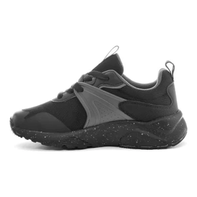 Afbeelding van Kappa Unisex Sneakers laag voor kinderen, Maat: 28, Black/red blaze Kunststof/ textiel