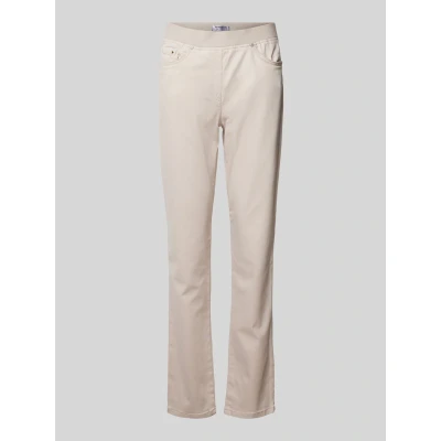 Afbeelding van RAPHAELA by BRAX Broek Pamina Beige 44