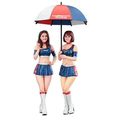 Afbeelding van 1:24 Hasegawa 29109 Paddock Girls 2 Figures Plastic kit