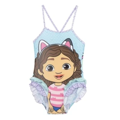 Afbeelding van Zwempak voor Meisjes Gabby&#039;s Dollhouse Multicolour Maat 5 Jaar