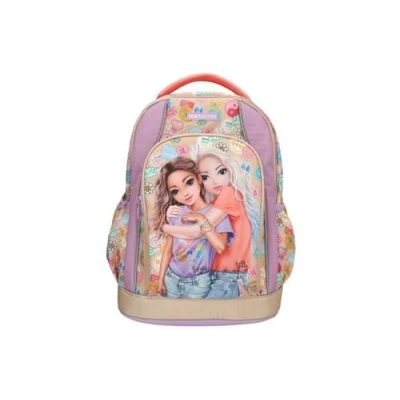 Image de TOPModel Cartable 100 % polyester beige, lilas, Corail Girl Power