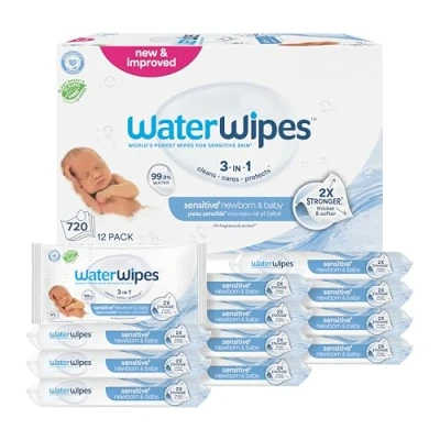 Afbeelding van WaterWipes Mega Value Box 720 Baby Doekjes