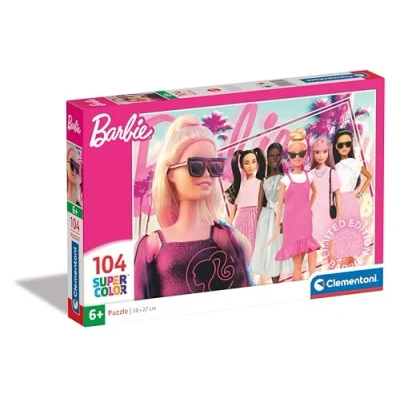 Afbeelding van Clementoni Legpuzzel Super Color Barbie, 104st.