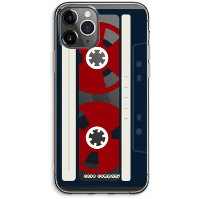 Afbeelding van Case Company® hoesje geschikt voor iPhone 11 Pro Max Here&#039;s your tape Soft Cover Telefoonhoesje Bescherming aan alle Kanten en Schermrand