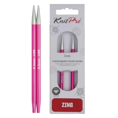 Afbeelding van KnitPro Zing verwisselbare breipunten speciaal 5.00mm 3st