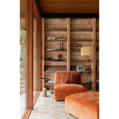 Afbeelding van Giada 1 zitsbank terracotta